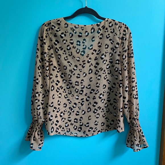 Lightweight Leopard Dress Blouse - Picture 2 of 5
